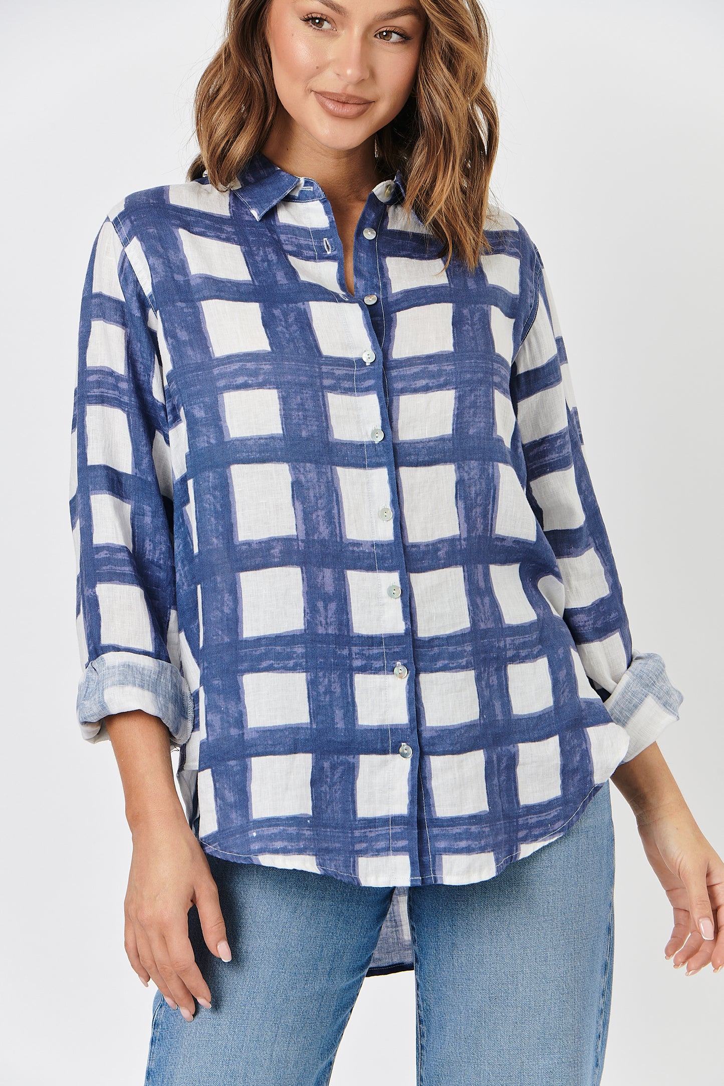 ENV/B-027 Damier Chambray