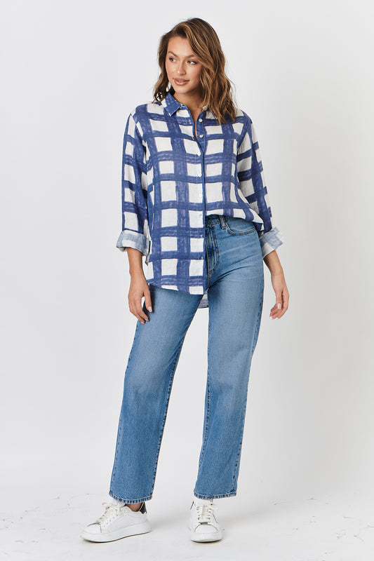 ENV/B-027 Damier Chambray